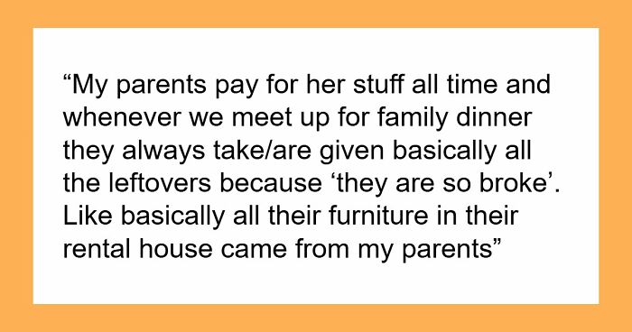 Shocked Woman Learns Sis And BIL Only Play At Being Broke To Scam Family, She Wants To Expose Them