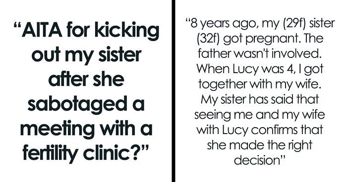 Woman Makes Sister Adopt Her Kid And Then Tries To Prevent Her From Having More