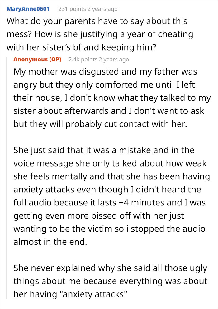 “You’re Sick”: Woman Sends Cruel Message To Sister Who Cheated With Her BF, Doesn’t Regret It At All