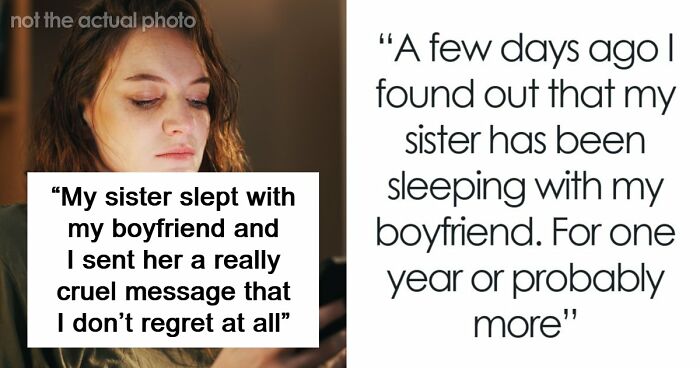 “You’re Sick”: Woman Sends Cruel Message To Sister Who Cheated With Her BF, Doesn’t Regret It At All