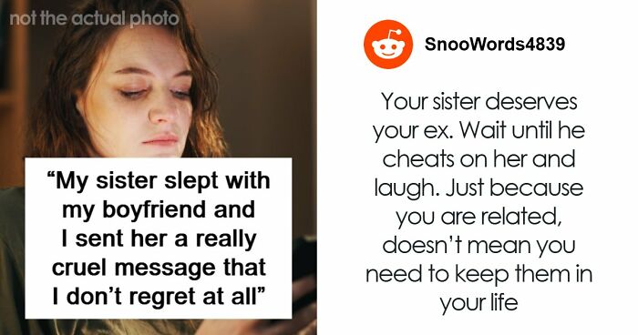“You’re Sick”: Woman Sends Cruel Message To Sister Who Cheated With Her BF, Doesn’t Regret It At All