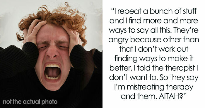 17YO Has To Endure Blended Fam’s Weird Rules, Gets Everything Off His Chest During Family Therapy