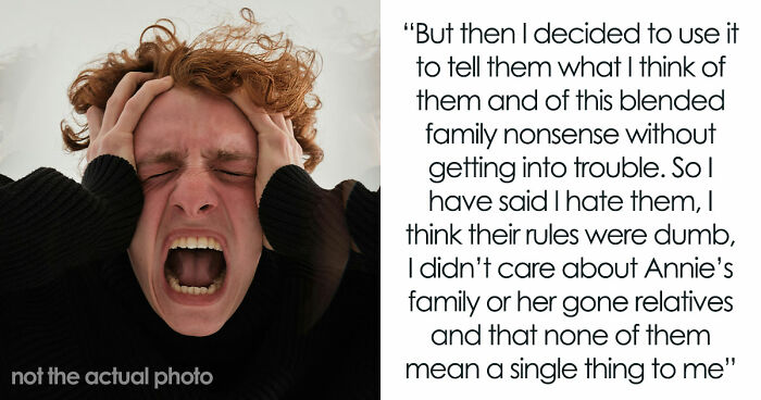 17YO Has To Endure Blended Fam’s Weird Rules, Gets Everything Off His Chest During Family Therapy