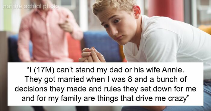 17YO Has To Endure Blended Fam’s Weird Rules, Gets Everything Off His Chest During Family Therapy