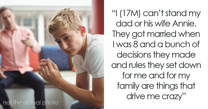 17YO Has To Endure Blended Fam’s Weird Rules, Gets Everything Off His Chest During Family Therapy