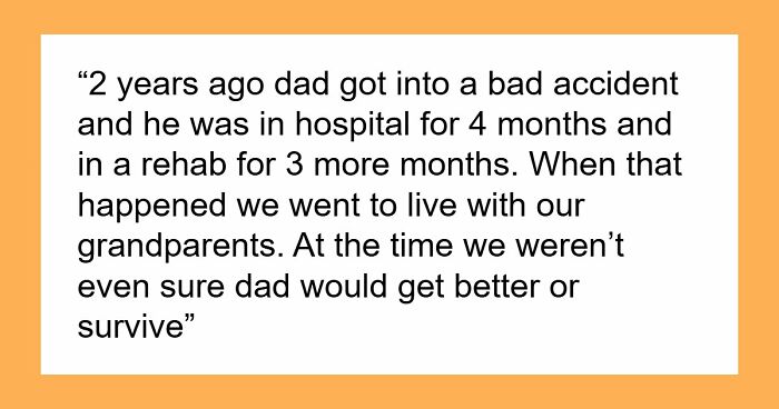 Teens Move To Grandparents After Dad’s Accident, Stepmom Fumes They Didn’t “Choose” Her
