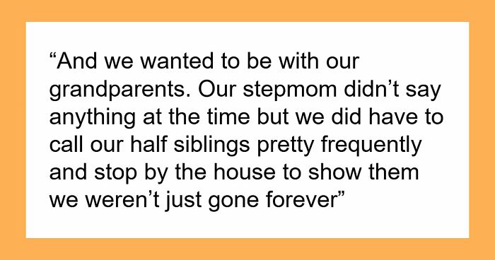 Teens Move To Grandparents After Dad’s Accident, Stepmom Fumes They Didn’t “Choose” Her
