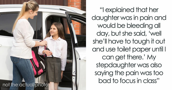 Cruel Mom Says 10YO Should “Tough It Out” When She Gets Her Period, Horrified Stepmom Intervenes