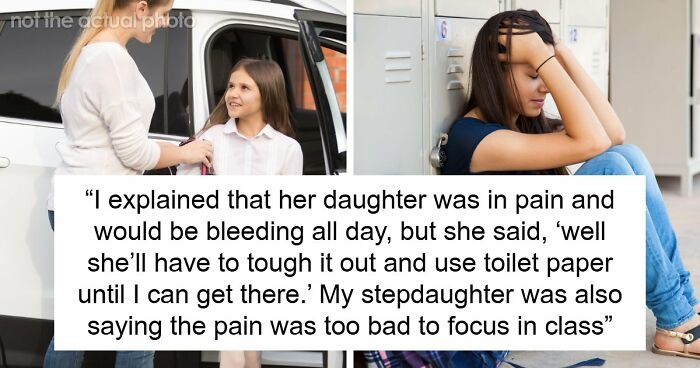 Cruel Mom Says 10YO Should “Tough It Out” When She Gets Her Period, Horrified Stepmom Intervenes