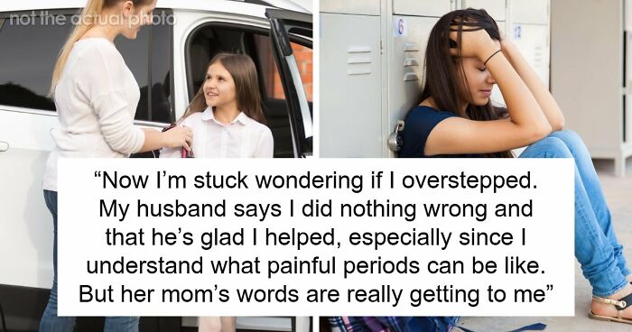 Cruel Mom Says 10YO Should “Tough It Out” When She Gets Her Period, Horrified Stepmom Intervenes