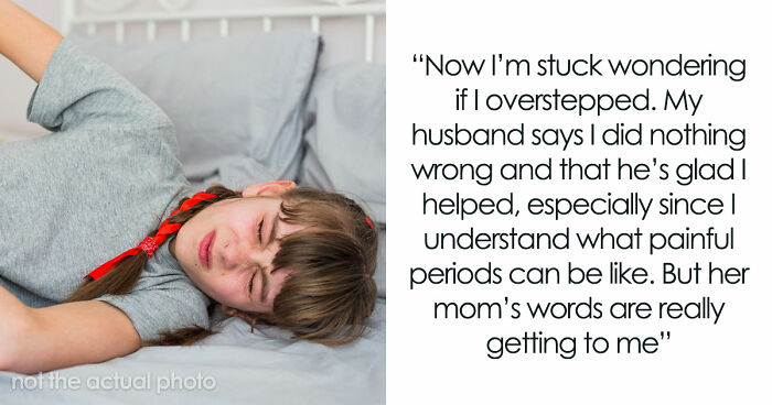 Cruel Mom Says 10YO Should “Tough It Out” When She Gets Her Period, Horrified Stepmom Intervenes