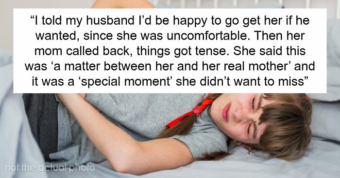 Cruel Mom Says 10YO Should “Tough It Out” When She Gets Her Period, Horrified Stepmom Intervenes