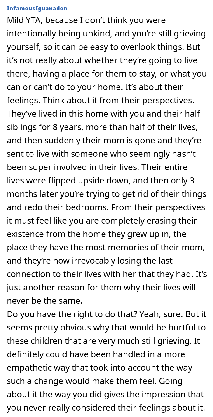 Widower Repaints Stepchildren’s Rooms After They Move Out, Family Accuses Him Of “Erasing” Them Widower Repaints Stepchildren’s Rooms After They Move Out, Family Accuses Him Of “Erasing” Them