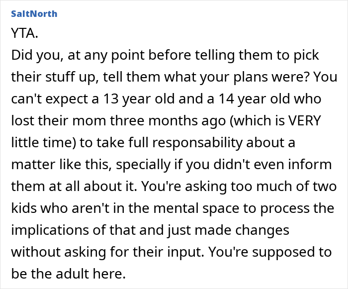 Widower Repaints Stepchildren’s Rooms After They Move Out, Family Accuses Him Of “Erasing” Them Widower Repaints Stepchildren’s Rooms After They Move Out, Family Accuses Him Of “Erasing” Them