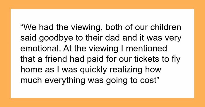 Shady Ex-FIL Suddenly Bans Woman And Kids From Coming To Son’s Funeral, She Becomes Suspicious