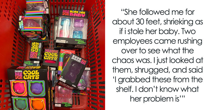 Scalper Tries To Cuss Out Lady For Taking Her Bulk Items, Gets Banned From Store And Taken By Police