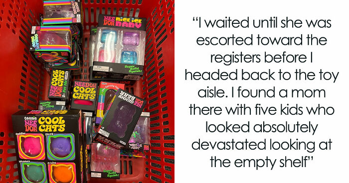 Scalper Tries To Cuss Out Lady For Taking Her Bulk Items, Gets Banned From Store And Taken By Police