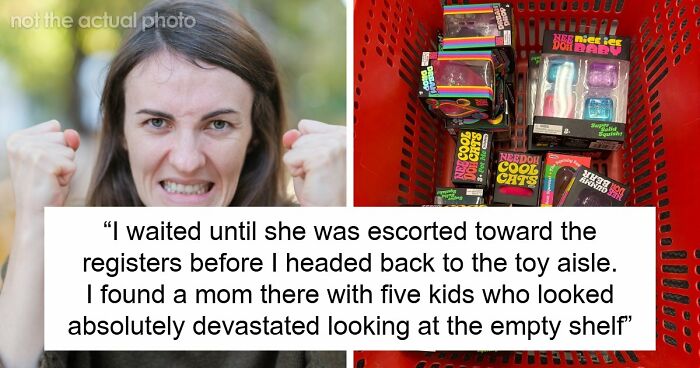 Scalper Tries To Cuss Out Lady For Taking Her Bulk Items, Gets Banned From Store And Taken By Police