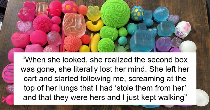 Scalper Tries To Cuss Out Lady For Taking Her Bulk Items, Gets Banned From Store And Taken By Police