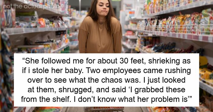 Scalper Tries To Cuss Out Lady For Taking Her Bulk Items, Gets Banned From Store And Taken By Police