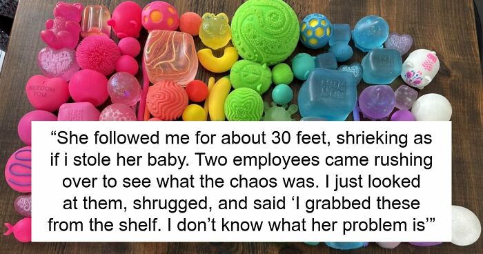 Scalper Tries To Cuss Out Lady For Taking Her Bulk Items, Gets Banned From Store And Taken By Police