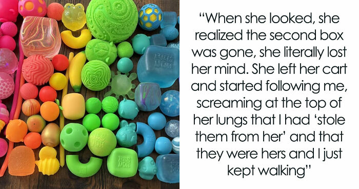 Scalper Tries To Cuss Out Lady For Taking Her Bulk Items, Gets Banned From Store And Taken By Police