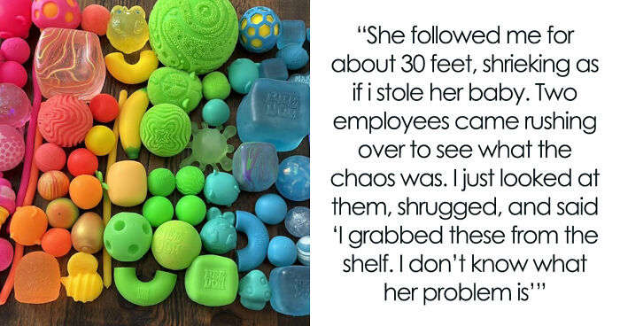 Scalper Tries To Cuss Out Lady For Taking Her Bulk Items, Gets Banned From Store And Taken By Police