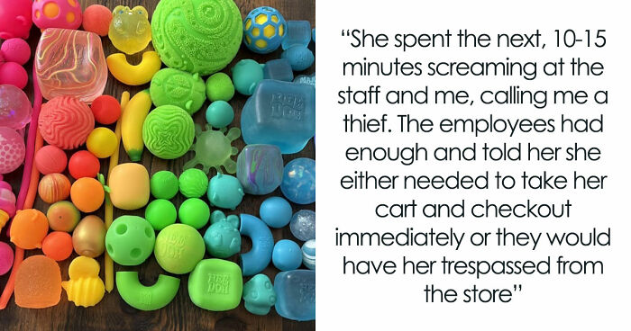 Scalper Tries To Cuss Out Lady For Taking Her Bulk Items, Gets Banned From Store And Taken By Police