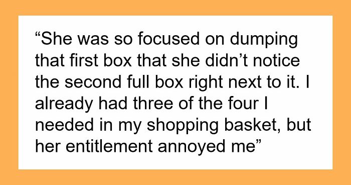 Scalper Tries To Cuss Out Lady For Taking Her Bulk Items, Gets Banned From Store And Taken By Police