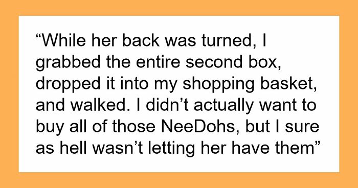 Scalper Tries To Cuss Out Lady For Taking Her Bulk Items, Gets Banned From Store And Taken By Police