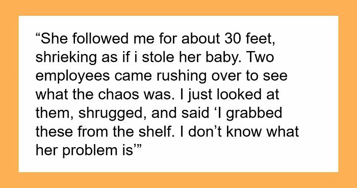 Scalper Tries To Cuss Out Lady For Taking Her Bulk Items, Gets Banned From Store And Taken By Police