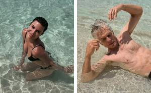 Lisa Rinna And Harry Hamlin Go Viral With Funny Recreation Of Kylie Jenner And Timothée Chalamet’s Beach Pics