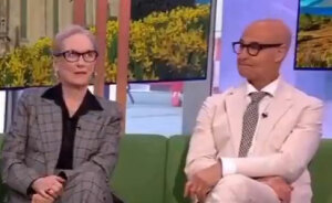 Meryl Streep And Stanley Tucci’s Viral Eye Roll Toward Emily Blunt During Awkward Interview