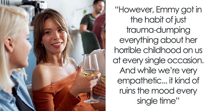 GF Uses BF’s Fam As Her Free Therapist, They’re Fed Up As She Turns Every Dinner Into A Trauma Recap