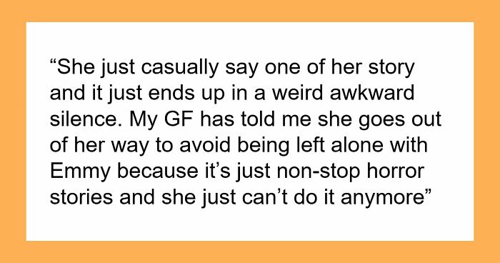 GF Uses BF’s Fam As Her Free Therapist, They’re Fed Up As She Turns Every Dinner Into A Trauma Recap