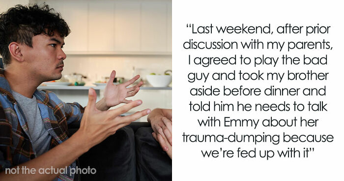 GF Uses BF’s Fam As Her Free Therapist, They’re Fed Up As She Turns Every Dinner Into A Trauma Recap