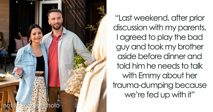GF Uses BF’s Fam As Her Free Therapist, They’re Fed Up As She Turns Every Dinner Into A Trauma Recap
