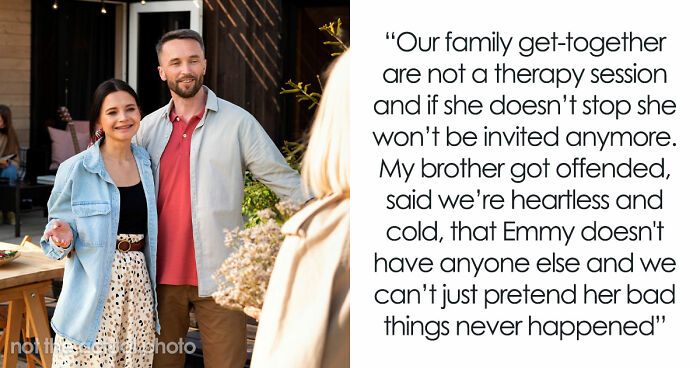 GF Uses BF’s Fam As Her Free Therapist, They’re Fed Up As She Turns Every Dinner Into A Trauma Recap