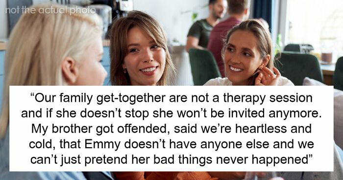 GF Uses BF’s Fam As Her Free Therapist, They’re Fed Up As She Turns Every Dinner Into A Trauma Recap