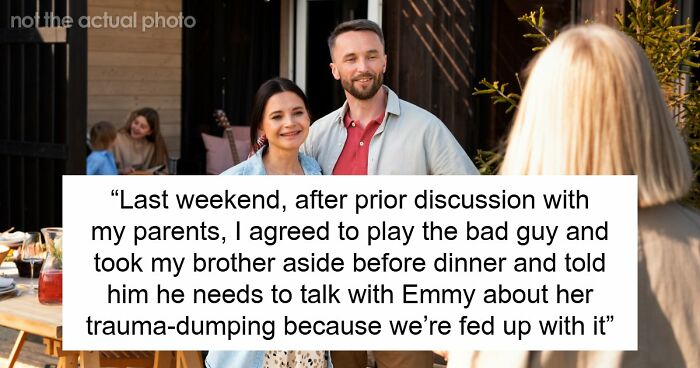 GF Uses BF’s Fam As Her Free Therapist, They’re Fed Up As She Turns Every Dinner Into A Trauma Recap