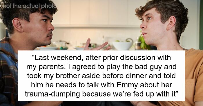 GF Uses BF’s Fam As Her Free Therapist, They’re Fed Up As She Turns Every Dinner Into A Trauma Recap