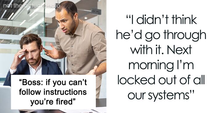 Man Goes From Fired To Promoted In A Matter Of Weeks After Corrupt Boss Tries To Get Rid Of Him