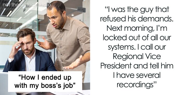 Man Goes From Fired To Promoted In A Matter Of Weeks After Corrupt Boss Tries To Get Rid Of Him