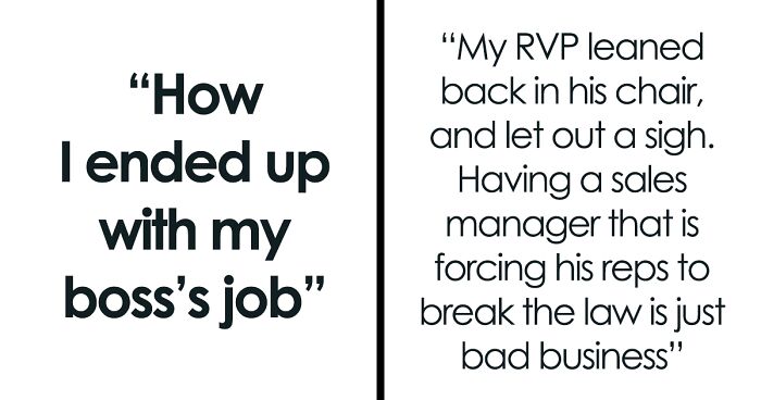 Man Goes From Fired To Promoted In A Matter Of Weeks After Corrupt Boss Tries To Get Rid Of Him