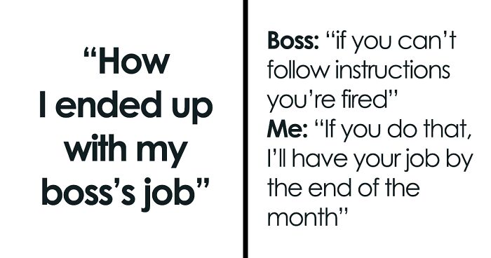 Man Goes From Fired To Promoted In A Matter Of Weeks After Corrupt Boss Tries To Get Rid Of Him