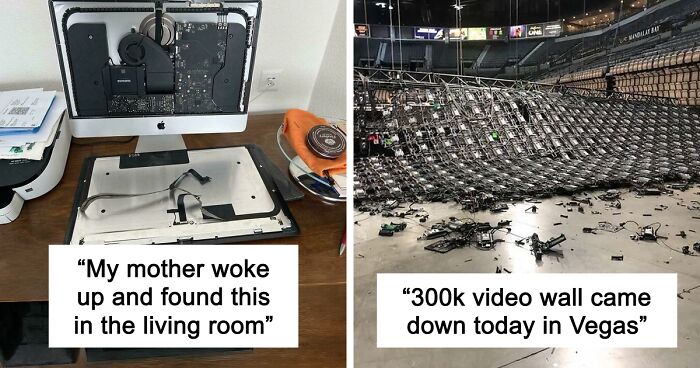 “Decided To Fall Apart Before My Wedding”: 59 Times Things Broke So Badly, It Looked Intentional