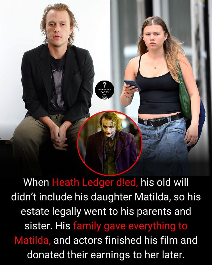 Interesting facts about Heath Ledger, his daughter Matilda, and the legal intricacies of his will and estate.
