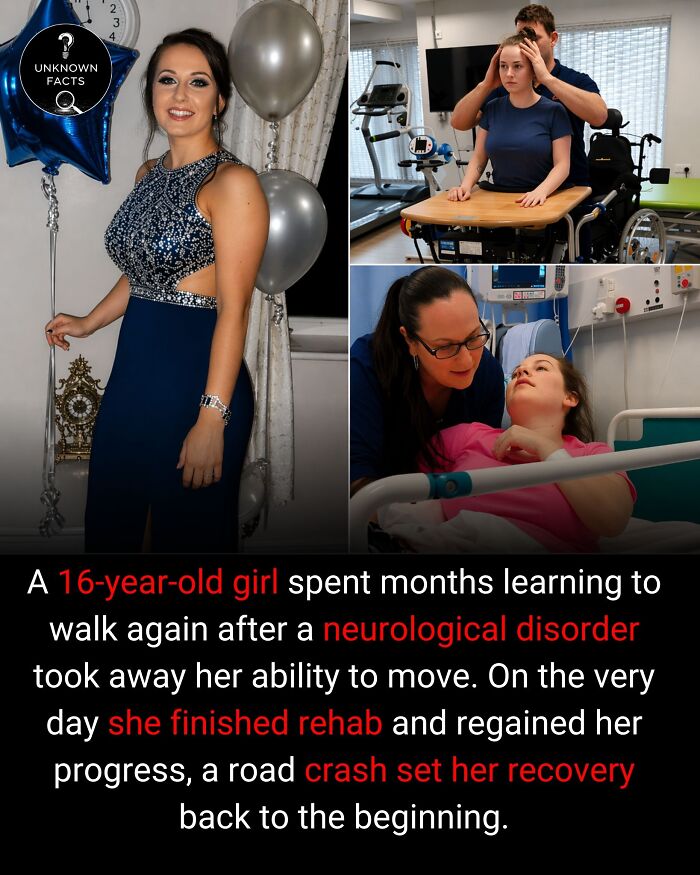 A 16-year-old girl's inspiring journey of overcoming neurological disorder, then facing a setback. Interesting facts about recovery.