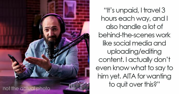 Radio Show Host Refuses To Bend One Rule For Co-Host Who Quits Instantly Due To His Lack Of Empathy