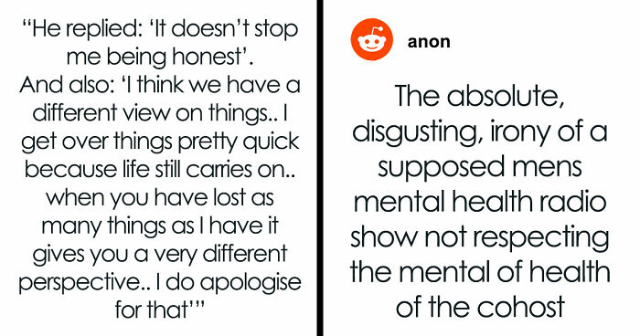 Radio Show Host Refuses To Bend One Rule For Co-Host Who Quits Instantly Due To His Lack Of Empathy